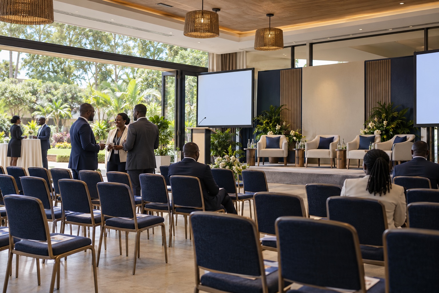 Illustrative concept: Corporate events