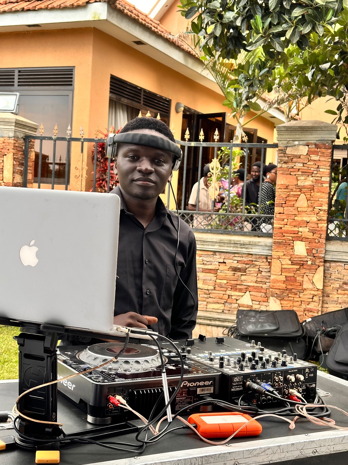 DJ at the celebration